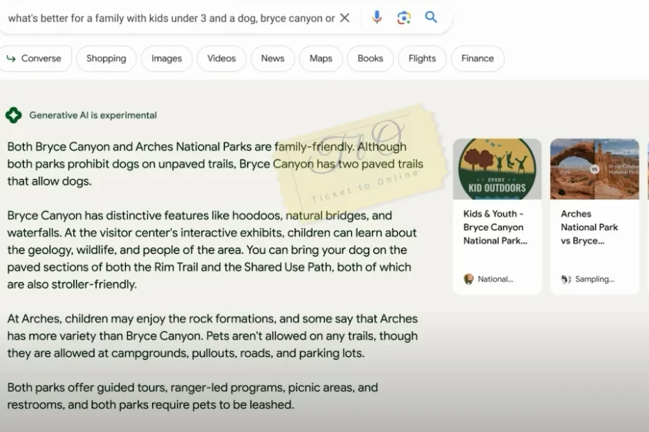 Изменение поисковой выдачи Google из-за искусственного интеллекта