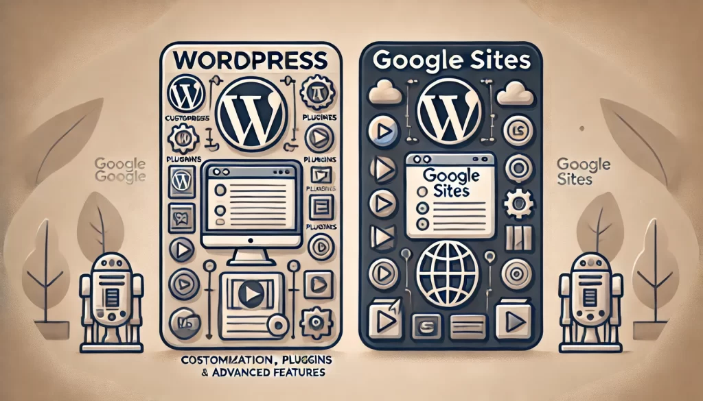 WordPress или Google Sites