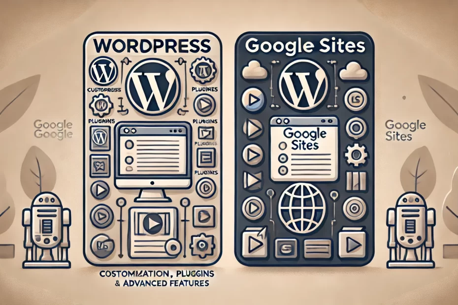 WordPress или Google Sites