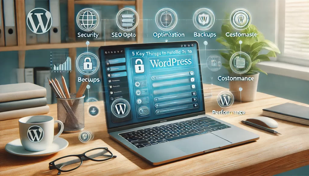 5 самых важных вещей, которые вам нужно сделать после установки WordPress
