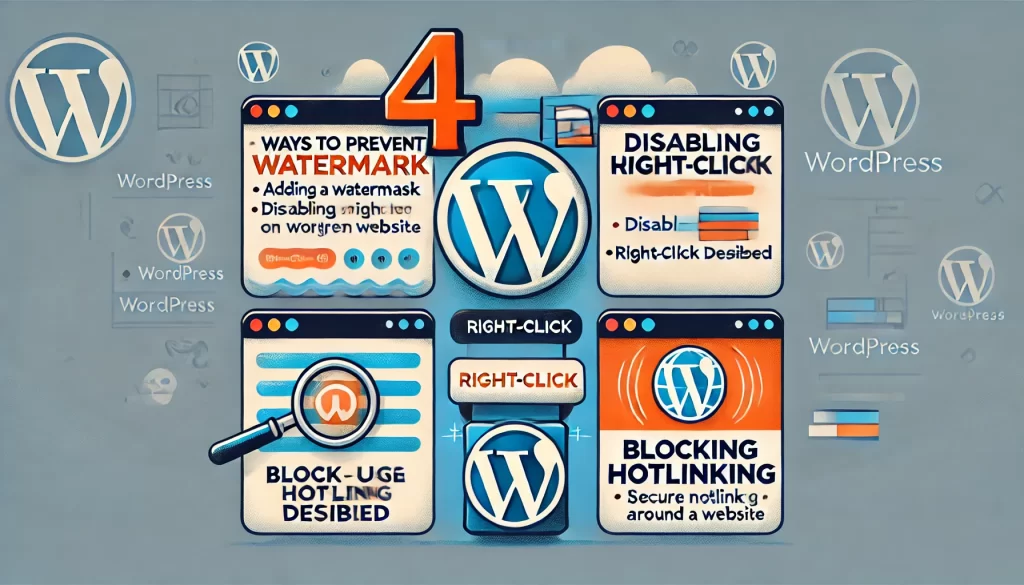 4 способа предотвратить кражу изображений в WordPress