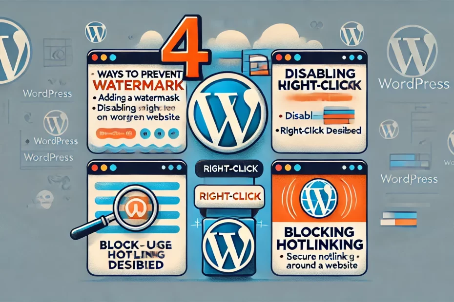 4 способа предотвратить кражу изображений в WordPress
