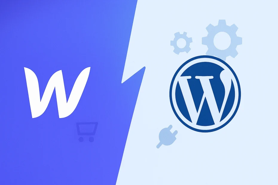Webflow vs WordPress: що вибрати для бізнес-сайту