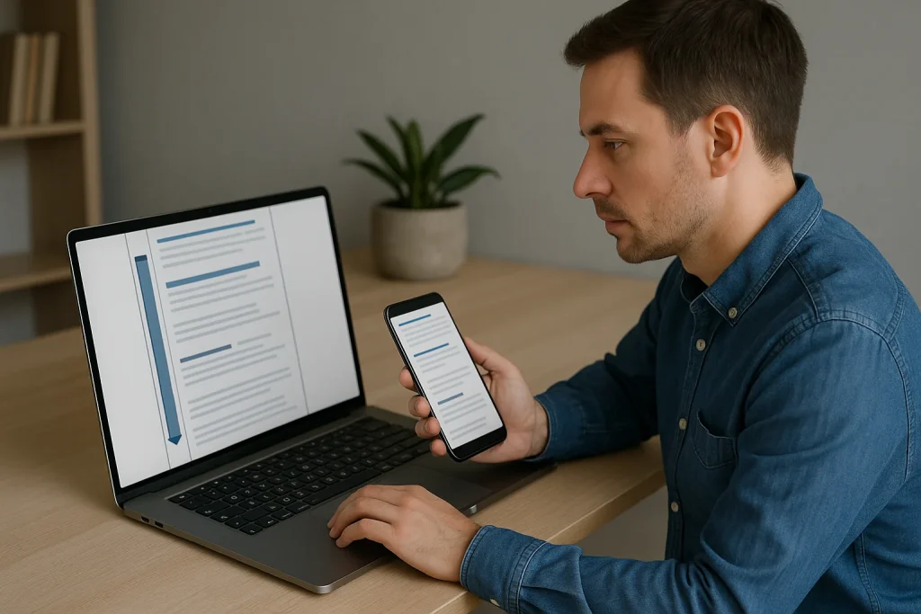 Скроллит или нет